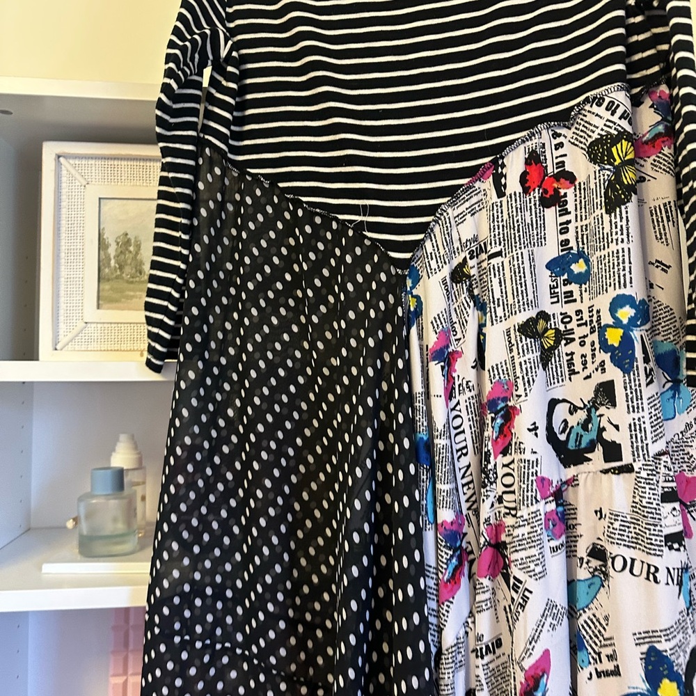 Custom Patchwork Dress - image 5